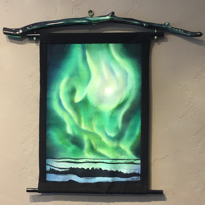 Inspired by my screen shots from a live camera located at the Churchill Northern Studies Center in Manitoba.
I’ve always dreamed of seeing the Aurora in person.